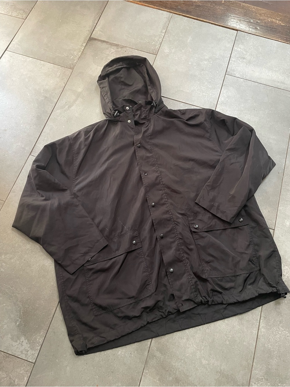Mens Balenciaga windbreaker style coat